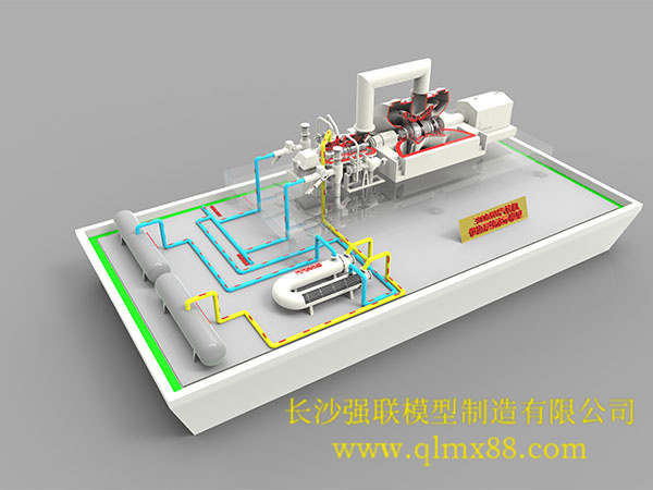 汽輪機(jī)效果圖模型